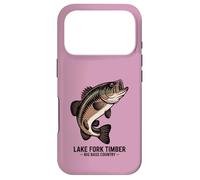 Lake Fork Timber Big Bass Country Vintage Texas Fly Fishing Case for iPhone 17 Pro