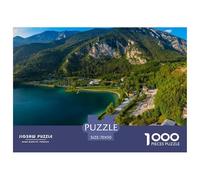 Lake Garda 1000 Piece Impossible Puzzle for Adults & Families - Challenging Jigsaw Puzzles, Ultimate Family Activity & Mind Game Gift 70x50cm/1000pcs