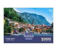 Lake Garda 1000 Piece Impossible Puzzle for Adults & Families - Challenging Jigsaw Puzzles, Ultimate Family Activity & Mind Game Gift 70x50cm/1000pcs