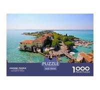 Lake Garda 1000 Piece Impossible Puzzle for Adults & Families - Challenging Jigsaw Puzzles, Ultimate Family Activity & Mind Game Gift 70x50cm/1000pcs