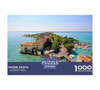Lake Garda 1000 Piece Impossible Puzzle for Adults & Families - Challenging Jigsaw Puzzles, Ultimate Family Activity & Mind Game Gift 38x26cm/1000pcs
