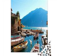 Lake Garda 1000 Piece Jigsaw Puzzle with Whimsical Design - A Charming Challenge for All Ages And Beautiful Home Decoration 70x50cm/1000pcs
