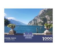 Lake Garda 1000 Piece Jigsaw Puzzle with Whimsical Design - A Charming Challenge for All Ages And Beautiful Home Decoration 38x26cm/1000pcs