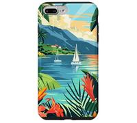 Lake Garda Art Italy Case for iPhone 7 Plus/8 Plus