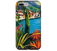 Lake Garda Art Italy Case for iPhone 7 Plus/8 Plus