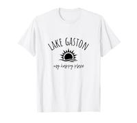 Lake Gaston My Happy Place Boating Fishing Camping VA NC T-Shirt