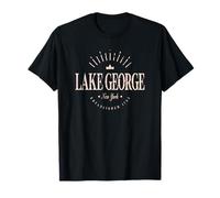 Lake George New York Modern - Lake George NY T-Shirt