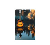 Lake Guitar Reflections Printing 10 Pcs Car Air Freshener Hanging Sheets Scented Hanging Sheets With Rope For Home