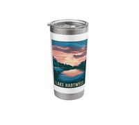 Lake Hartwell Sunset Sky Reflection Relax Stainless Steel Insulated Tumbler