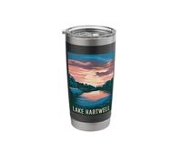 Lake Hartwell Sunset Sky Reflection Relax Stainless Steel Insulated Tumbler