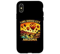 Lake Havasu City Arizona Hot Air Balloon Case for iPhone X/XS