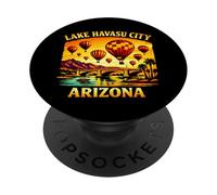 Lake Havasu City Arizona Hot Air Balloon PopSockets Adhesive PopGrip