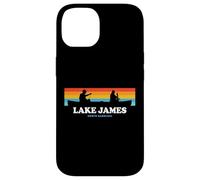 Lake James North Carolina Canoe Case for iPhone 14