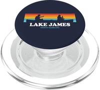 Lake James North Carolina Canoe PopSockets PopGrip for MagSafe