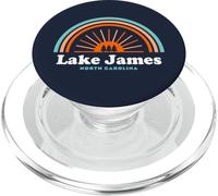 Lake James North Carolina Rainbow PopSockets PopGrip for MagSafe