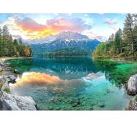 Lake Jungles Mountains Jigsaw Puzzles for Adults 1500 Pieces Educational Toys Challenging Game 1500 Piece Puzzles for Adults for The Whole for Women Gifts for Men