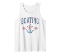 Lake Life Boating Adventures & Mountain Wilderness Tank Top