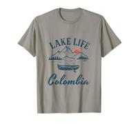 Lake Life Colombia Vacation Outdoors T-Shirt