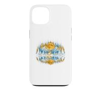 Lake Life Moonlit Mountain Wilderness Deer Reflection Nature Case for iPhone 13