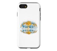 Lake Life Moonlit Mountain Wilderness Deer Reflection Nature Case for iPhone SE (2020) / 7/8