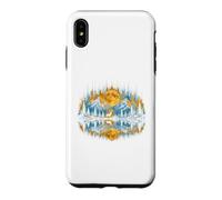 Lake Life Moonlit Mountain Wilderness Deer Reflection Nature Case for iPhone XS Max