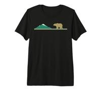 Lake Louise Alberta Bear Banff National Parks Canada Premium T-Shirt