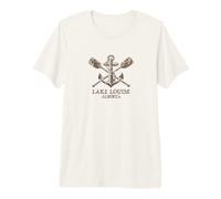 Lake Louise Canada Naval - Lake Louise Alberta Canada Premium T-Shirt
