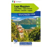Lake Maggiore (8): Mit Lago d'Orta, Lago di Varese, Verbania, Locarno und Lugano. Touren für Wanderer, Biker und mehr! Wetterfest und leicht lesbar (Outdoor maps Italy)