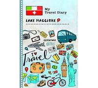 Lake Maggiore Travel Diary: Kids Guided Journey Log Book 6x9 - Record Tracker Book For Writing, Sketching, Gratitude Prompt - Vacation Activities ... Journal - Girls Boys Traveling Notebook