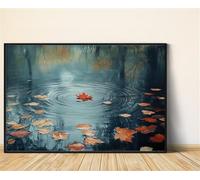 Lake Maple Leaf Jigsaw Puzzles for Adults 150 Pieces Educational Toys Challenging Game 150 Piece Puzzles for Adults for The Whole for Women Gifts for Men