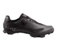 Lake Mx219 Wide Cycling Shoes - Men, Black Grey, 14 UK