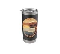 Lake Norman Sunset Over Serene Waters Stainless Steel Insulated Tumbler