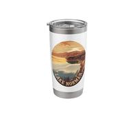 Lake Norman Sunset Over Serene Waters Stainless Steel Insulated Tumbler