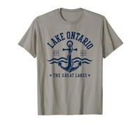 Lake Ontario Retro Style Men Women Vintage Lake Ontario T-Shirt