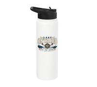 Lake Ontario Sail Fish Explore Great Lakes Stainless Steel Insulated Water Bottle