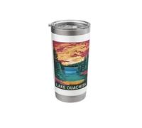 Lake Ouachita Sunset Forest Landscape Magic Stainless Steel Insulated Tumbler