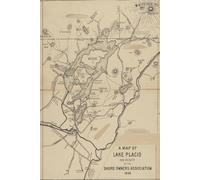 Lake Placid Map Journal: Vintage Map Notebook