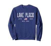Lake Placid New York Field/Lake Placid NY Sweatshirt