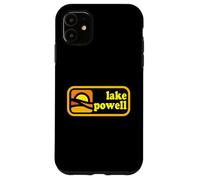 Lake Powell Arizona Utah Simple Travel Icon Boating Case for iPhone 11