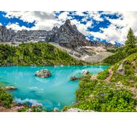 Lake Sorapis, Dolomites, Italy