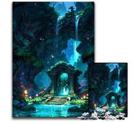 Lake Spirits TempleJigsaw Puzzles for Adults 1000 Piece Jigsaw Puzzles for Adults Challenging Brain Teaser for Teenagers Family Fun Interactive Game 1000 PCS(38x26cm)