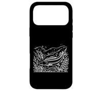 Lake Sturgeon Line Art Aquarianer Case for iPhone 17 Pro Max