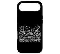 Lake Sturgeon Line Art Aquarianer Case for iPhone Air