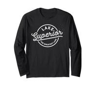 Lake Superior Greatest Great Lake Design Long Sleeve T-Shirt