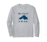 Lake Superior Life is Great at The Lake Long Sleeve T-Shirt
