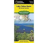 Lake Tahoe Basin Map - National Geographic Trails Illustrated 803 | Waterproof Hiking & Recreation Trail Map by USDA Forest Service (National Geographic Maps: Trails Illustrated)