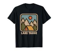 Lake Tahoe California and Nevada Vacation Souvenir T-Shirt