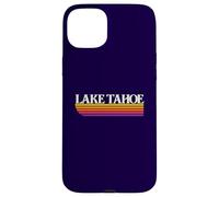 Lake Tahoe California Retro Graphic - Lake Tahoe CA Case for iPhone 15 Plus