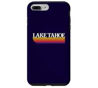 Lake Tahoe California Retro Graphic - Lake Tahoe CA Case for iPhone 7 Plus/8 Plus