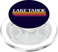 Lake Tahoe California Retro Graphic - Lake Tahoe CA PopSockets PopGrip for MagSafe